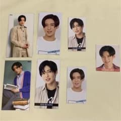 Myojo デタカ 厚紙 (目黒蓮 7枚セット)のサムネイル