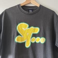 90s old stussy 紺タグメキシコ製 サンフェード スミクロLブラック