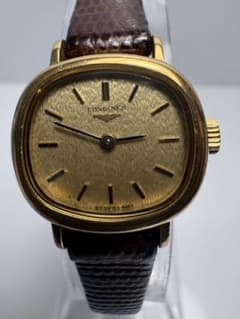 【稼働品】♪アンティーク♪ロンジンLONGINES/手巻き/腕時計/レディースのサムネイル