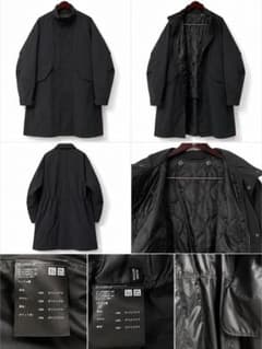UNIQLO メンズ ダウンコート ブラックのサムネイル