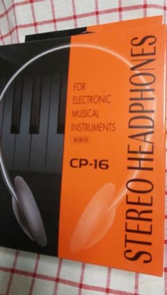 楽器用ヘッドフォン CASIO CP-16のサムネイル