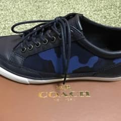 [山ピー様専用]  COACH  カモフラ柄メンズスニーカーのサムネイル