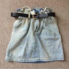 dazzlin♡デニムハイウエストスカートセットのサムネイル
