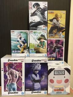 HUNTER×HUNTER フィギュア 8種セット まとめ売り - メルカリ