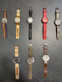【８本まとめ売り】NIXON、DIESEL、FOSSIL【腕時計】のサムネイル
