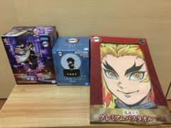 鬼滅の刃　フィギュア　冨岡義勇　胡蝶しのぶ　煉獄杏寿郎　プチっと灯ります