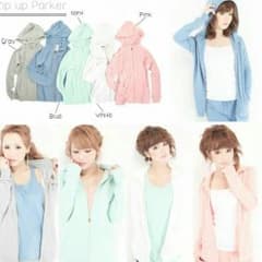 ✩moery★ジップアップパーカー✩のサムネイル