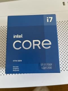 【新品未開封】Intel Core i7 11700F BOXのサムネイル
