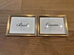 結婚式 受付ボード2個セットのサムネイル