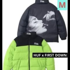 ファーストダウン×HUF  ノースフェイスヌプシバルトロライトのサムネイル
