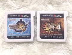 몬스터 헌터 3ds 정리 판매 소프트 전용 mh3G mh4