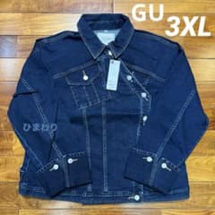 No.4335 GUジーユー デニム ブルゾン rokh 3XL Gジャン - メルカリ
