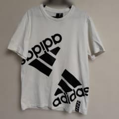 adidas 大きなロゴ Tシャツ ホワイトのサムネイル