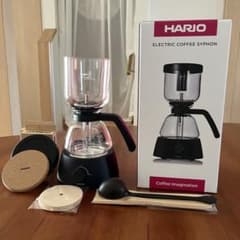HARIO 電動コーヒーサイフォン ECA-3 +消耗品　新生活用品のサムネイル