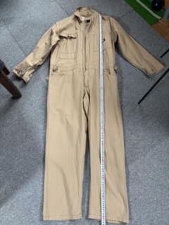 Dickies ディッキーズ つなぎ ベージュ L - メルカリ