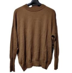 【定番】AMERICAN HOLIC ニットセーター Fサイズ ブラウンのサムネイル