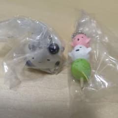 和菓子のおばけのキーホルダー 2種セットのサムネイル