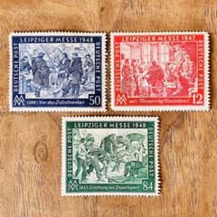 海外 外国 ドイツの古い切手 未使用 3種 アンティーク - メルカリ
