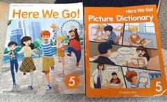 Here We Go 5、Picture Dictionary小5 英語教科書 - メルカリ