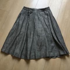 【ブルゾンヌさん専用】麻スカート  マーガレットハウエル  サイズⅠのサムネイル