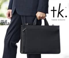 極美品 TAKEO KIKUCHI TK ビジネスバッグ A4 2WAY 牛革 - メルカリ