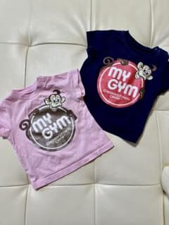 MY GYM Tシャツ 2枚セット ピンク ネイビーのサムネイル