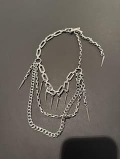 ジュンヤワタナベ　スパイク付きチェーンネックレス m85204531210_1.jpg?1755917537