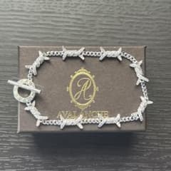 アヴァランチ　Silver925 有刺鉄線ブレスレット　アバランチ　シルバー m85204868064_1.jpg?1763875719