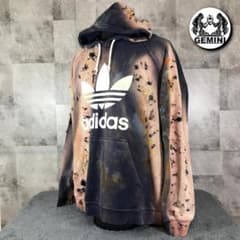 adidas アディダス グランジカスタム BORO ボロ フーディー パーカー 