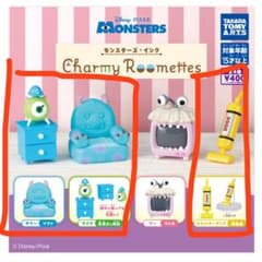 モンスターズ・インク　ミニチュア家具３個セットのサムネイル