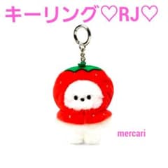 [RJ]BT21 minini 과일 마스코트 키링 아르제이