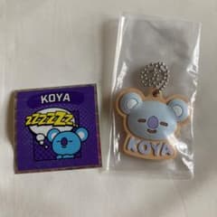 이치 반 복권 BT21 고무 매력 & 웨이퍼 초콜릿 씰 세트 KOYA