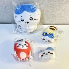 ちいかわ ハチワレ マスコット ぬいぐるみ 喜びがない たこイカくじ