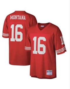 Mitchell & Ness NFL ジョー・モンタナ ユニフォーム - メルカリ
