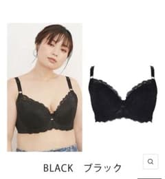 2点　グラマープリンセス　スマートラインブラ　ブラックのサムネイル