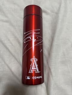 大谷翔平 サインプリント入り フルメタリックサーモボトルのサムネイル