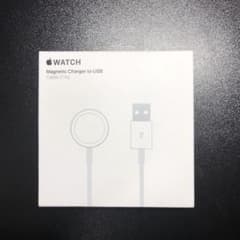 Apple Watch 磁気充電ケーブル MX2E2AM/A ホワイト 1mのサムネイル