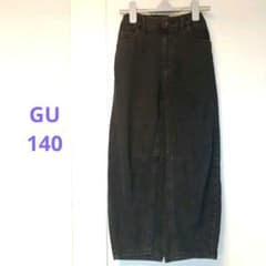 GU バレルレッグジーンズ 140のサムネイル