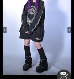 KRY clothing「NIA」 黒 長袖Tシャツ ロンTのサムネイル