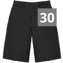 Supreme Pinstripe Wool Trouser Short 30 - メルカリ