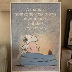 SNOOPY & CharlieBrown パネル ポスターのサムネイル