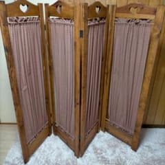 希少！アンファンコーハウス4連パーテーション ハート型デザイン 希少！アンファンコーハウス4連パーテーション ハート型デザイン