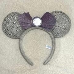 ディズニー100 カチューシャ ミニー Disney100 シルバー