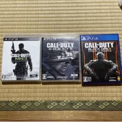 Call of Duty PS3 PS4 ソフト 3本セットのサムネイル