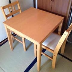 ★ゆう様専用★ テーブル椅子3点セットのサムネイル