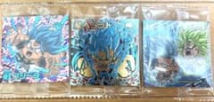 【新品未開封】ドラゴンボール 超戦士シールウエハース超 第1弾GGR 3種セットのサムネイル