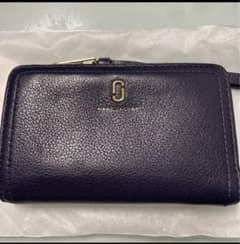 マークジェイコブス折財布　ネイビーのサムネイル