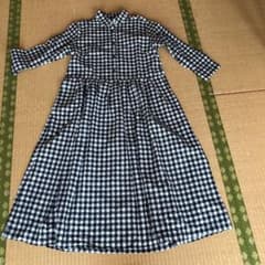 ワンピース黒白チェックのサムネイル
