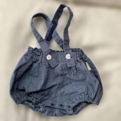 美品　apres les cours サロペット ロンパース 70-80のサムネイル