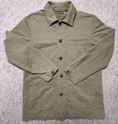 【10月末迄】ユニクロ ジャージーカバーオール L オリーブ カーキのサムネイル